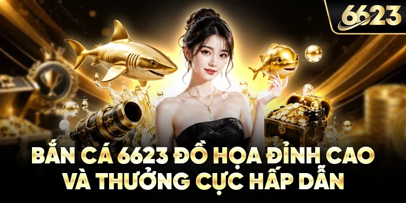 Bắn cá 6623 đồ họa đỉnh cao và thưởng cực hấp dẫn