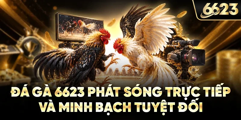 Đá gà 6623 phát sóng trực tiếp và minh bạch tuyệt đối