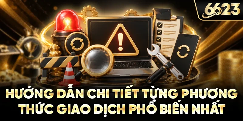 Hướng dẫn chi tiết từng phương thức giao dịch phổ biến nhất
