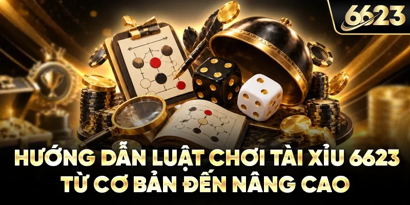 Hướng dẫn luật chơi tài xỉu 6623 từ cơ bản đến nâng cao