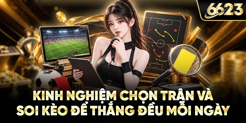 Kinh nghiệm chọn trận và soi kèo để thắng đều mỗi ngày