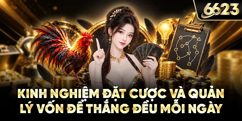 Kinh nghiệm đặt cược và quản lý vốn để thắng đều mỗi ngày