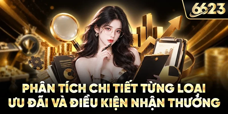 Phân tích chi tiết từng loại ưu đãi và điều kiện nhận thưởng