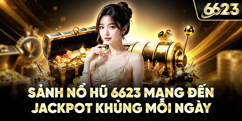 Sảnh nổ hũ 6623 mang đến jackpot khủng mỗi ngày