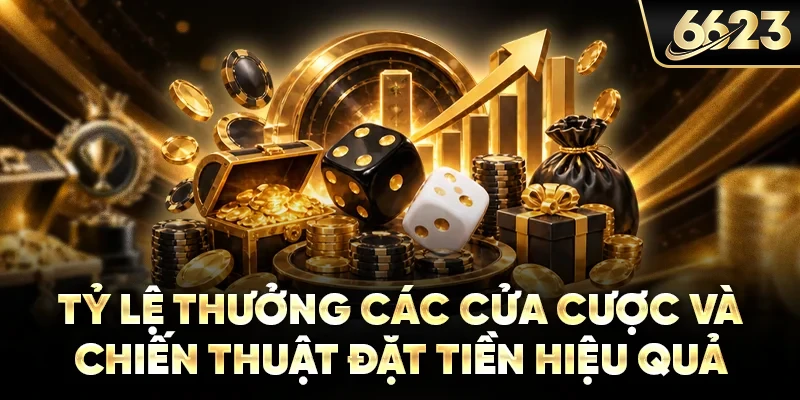 Tỷ lệ thưởng các cửa cược và chiến thuật đặt tiền hiệu quả